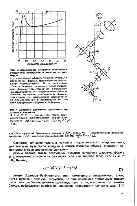 Роль воздушных пузырьков