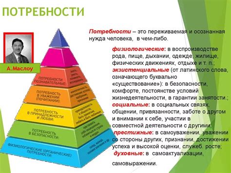 Роль потребностей и интересов в нашей жизни