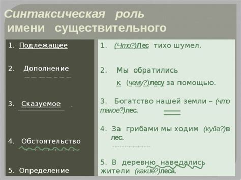 Роль частиц в предложении и их функции