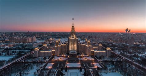 Сегодняшний полет над Москвой