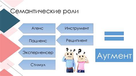 Семантическая роль определения