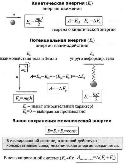 Сила в физике 10 класс