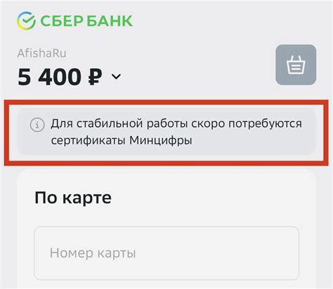 Сколько времени занимает получение сертификата Минцифры для Сбербанка?