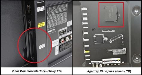 Совместимость Common Interface с различными типами телевизионных сигналов