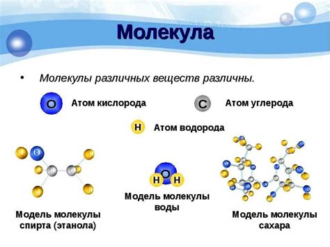 Соединения и молекулы