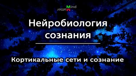 Сознание и нейробиология