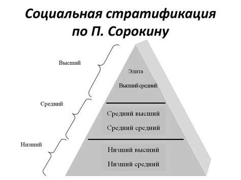 Социальная стратификация и иерархия