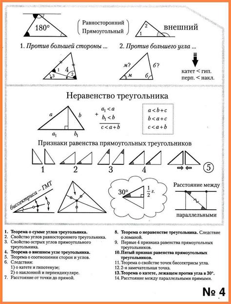 Сравнение формулы суммы внешних углов четырехугольника с другими геометрическими формулами