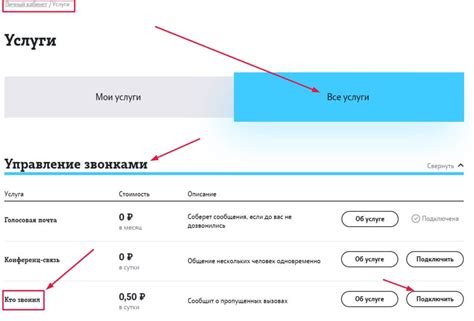 Стоимость и тарификация услуги "Кто звонил на Теле2"