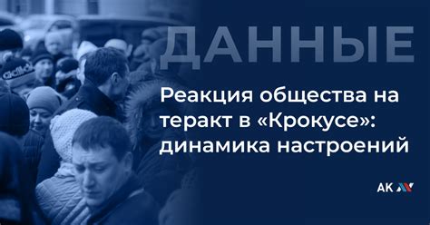 Стремительная реакция общества