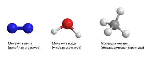 Строение молекул