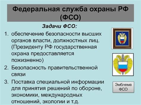 Структура ФСО в РБ