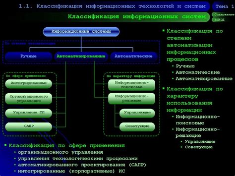 Структура и классификация