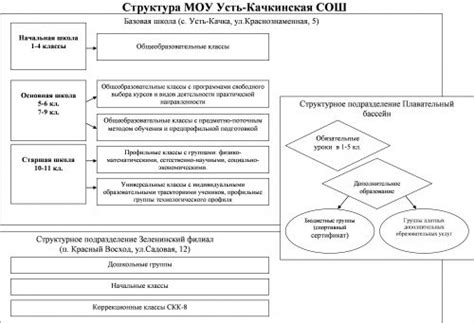 Структура и функции усть качка