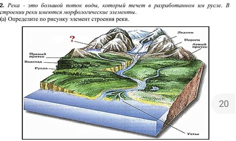 Структура реки и ее элементы