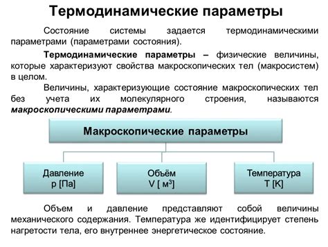 Термодинамические системы