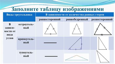 Треугольник и его составляющие