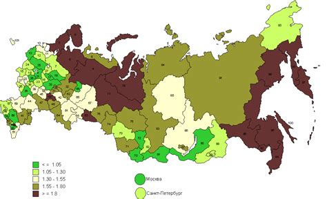 Увеличение среднего возраста населения