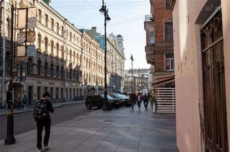 Улица Рубинштейна в Санкт-Петербурге