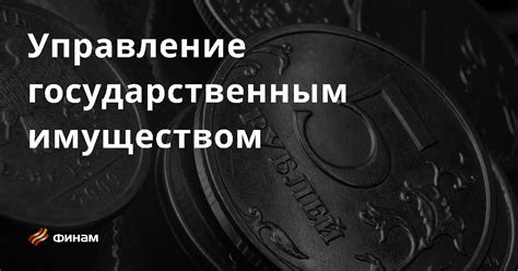 Управление государственным имуществом