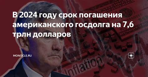 Уровень госдолга США в 2021 году