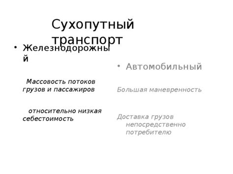 Учет потоков пассажиров и грузов