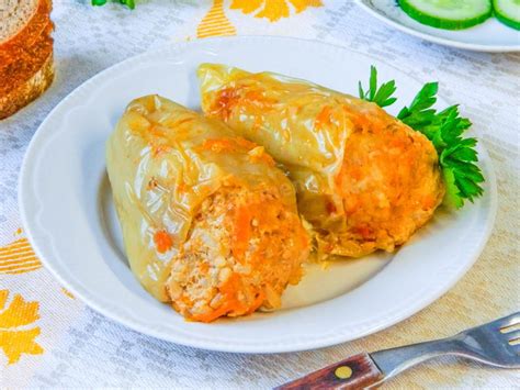 Фаршированные перцы капсикум с мясом