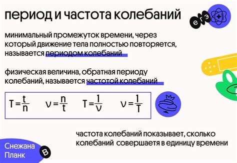 Физическое значение периода колебаний