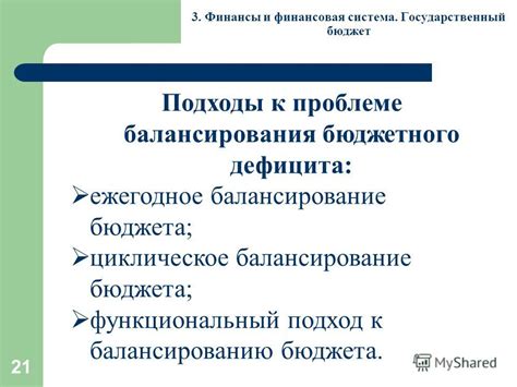 Финансовая стабилизация страны: балансирование бюджета и восстановление курса рубля