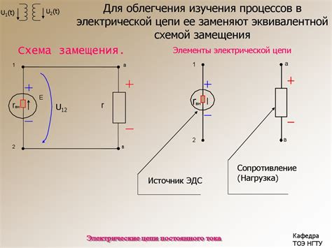 Функции узла электрической цепи