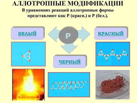 Химические свойства фосфора: особенности и отличия от других элементов