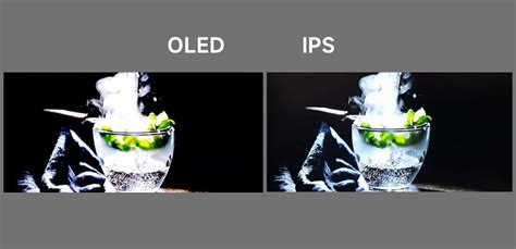 Цветопередача на OLED и IPS экранах