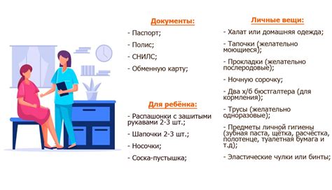 Что взять в перинатальный центр