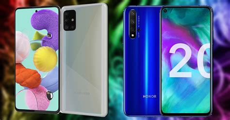 Что лучше выбрать: Honor 20 или Samsung A51?