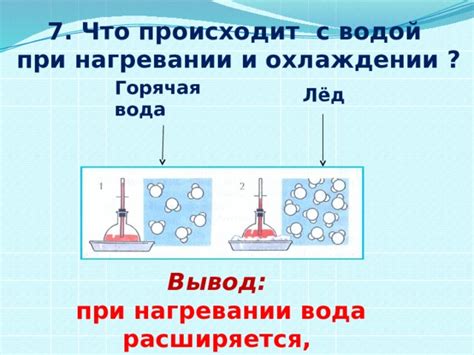 Что происходит с водой при 0 градусов?