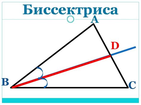 Что такое биссектриса?