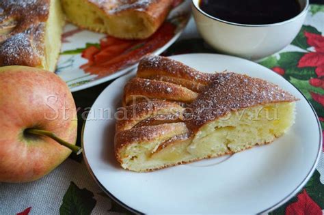 Шарлотка с творогом и курагой: необычное сочетание вкусов