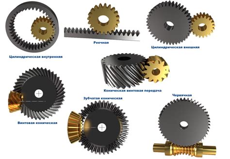 Шестерни и зубчатые передачи: принцип работы