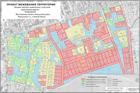 Этапы проекта межевания территории