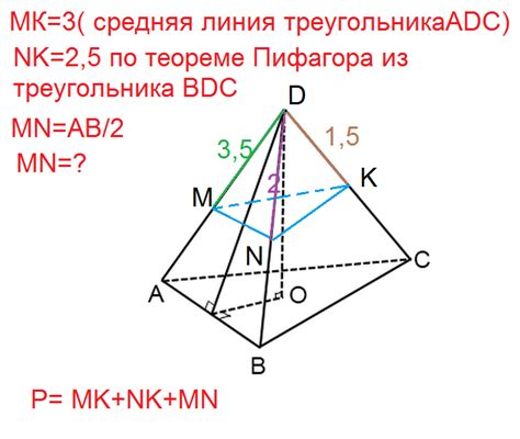  Раскрытие секрета тетраэдра abcd 