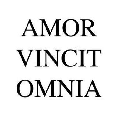 Amor vincit omnia перевод на русский что