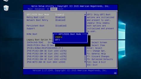 UEFI: современный стандарт загрузки